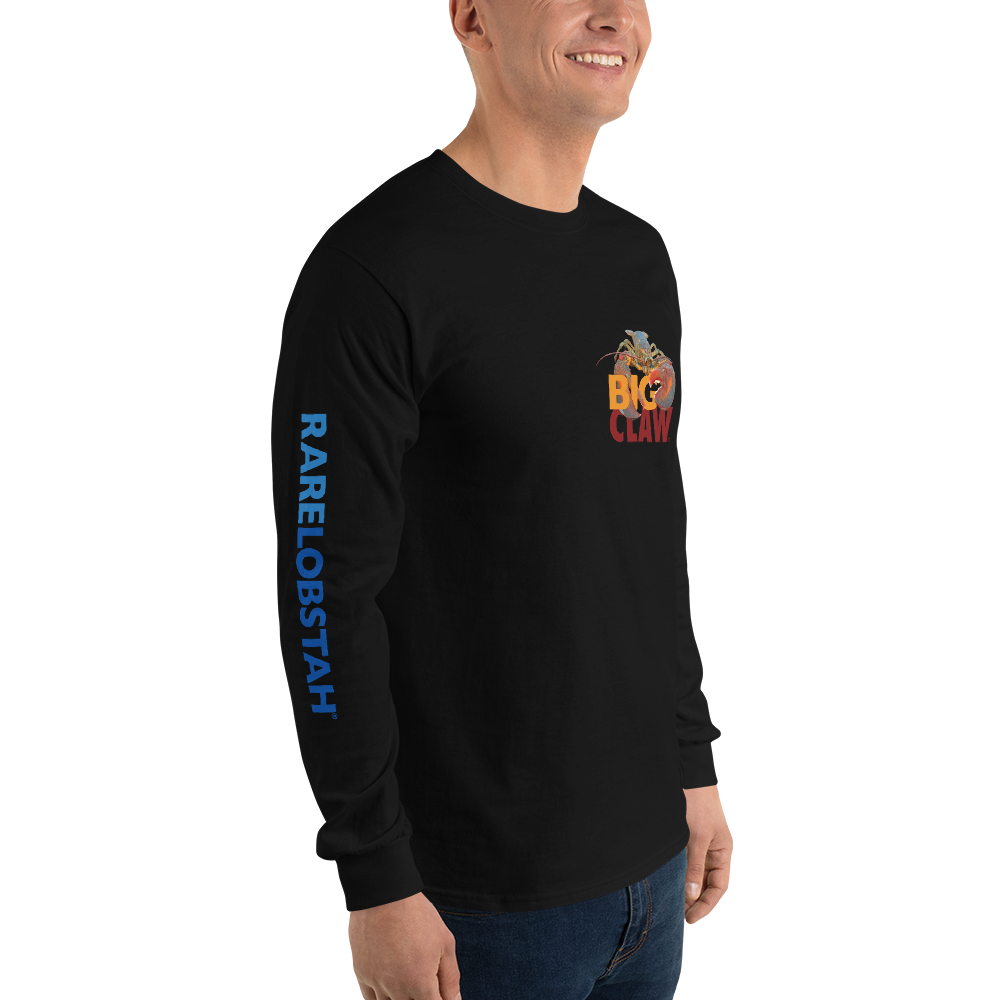 BLUE LOBSTAH — Black Shirt— Long Sleeve - Image 2