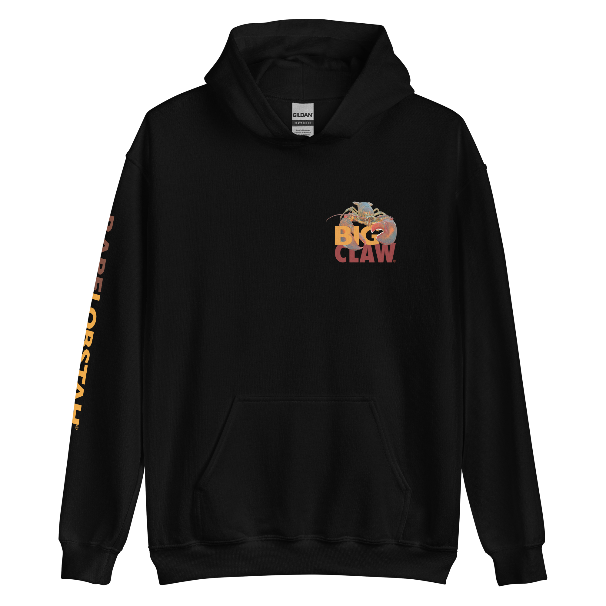 CALICO LOBSTAH — Black Hoodie - Image 4