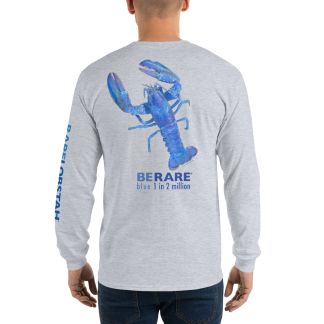 BIG CLAW Lobstah Shirt grey Rare Blue Lobster