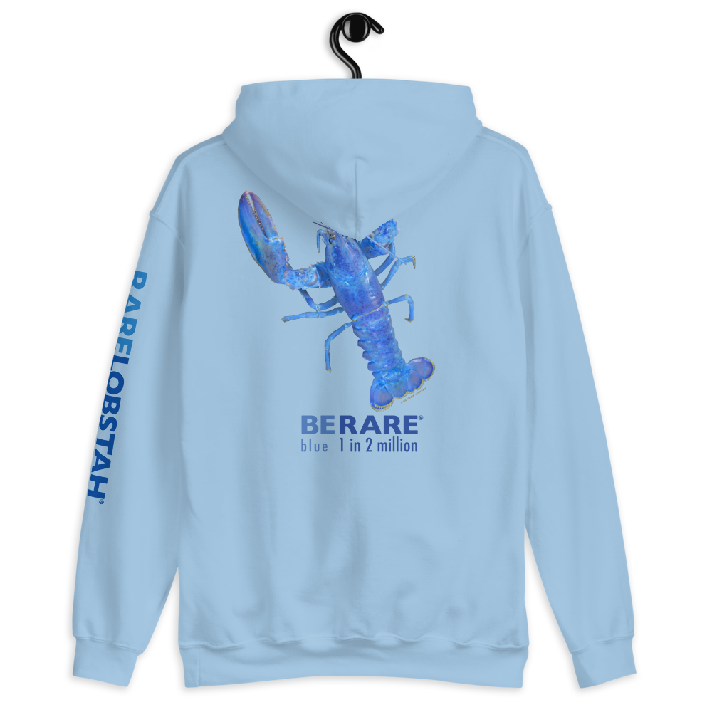 BLUE LOBSTAH — Light Blue Hoodie - Image 4