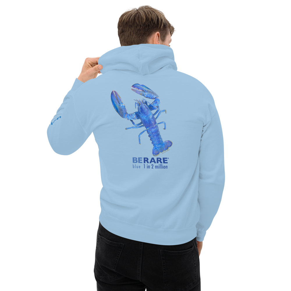 BLUE LOBSTAH — Light Blue Hoodie - Image 3