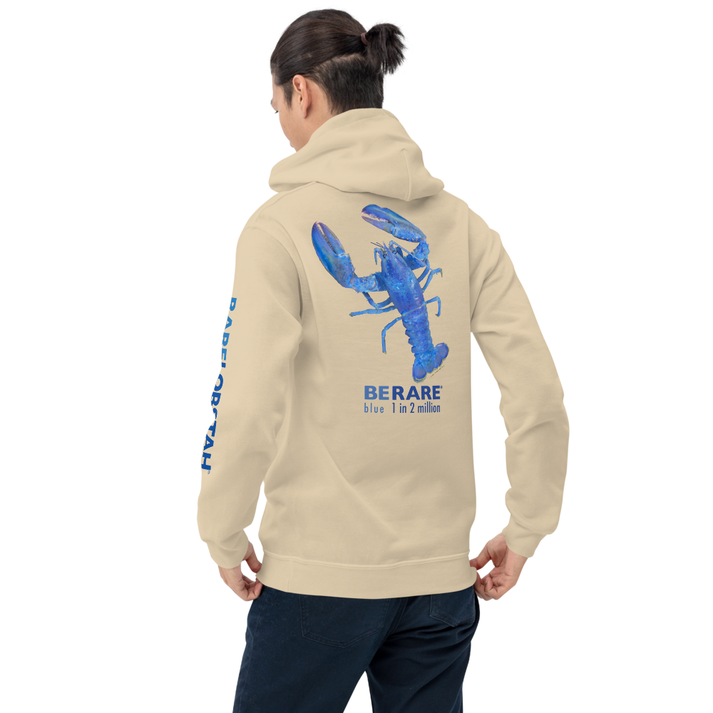 BLUE LOBSTAH — Beige Hoodie - Image 3