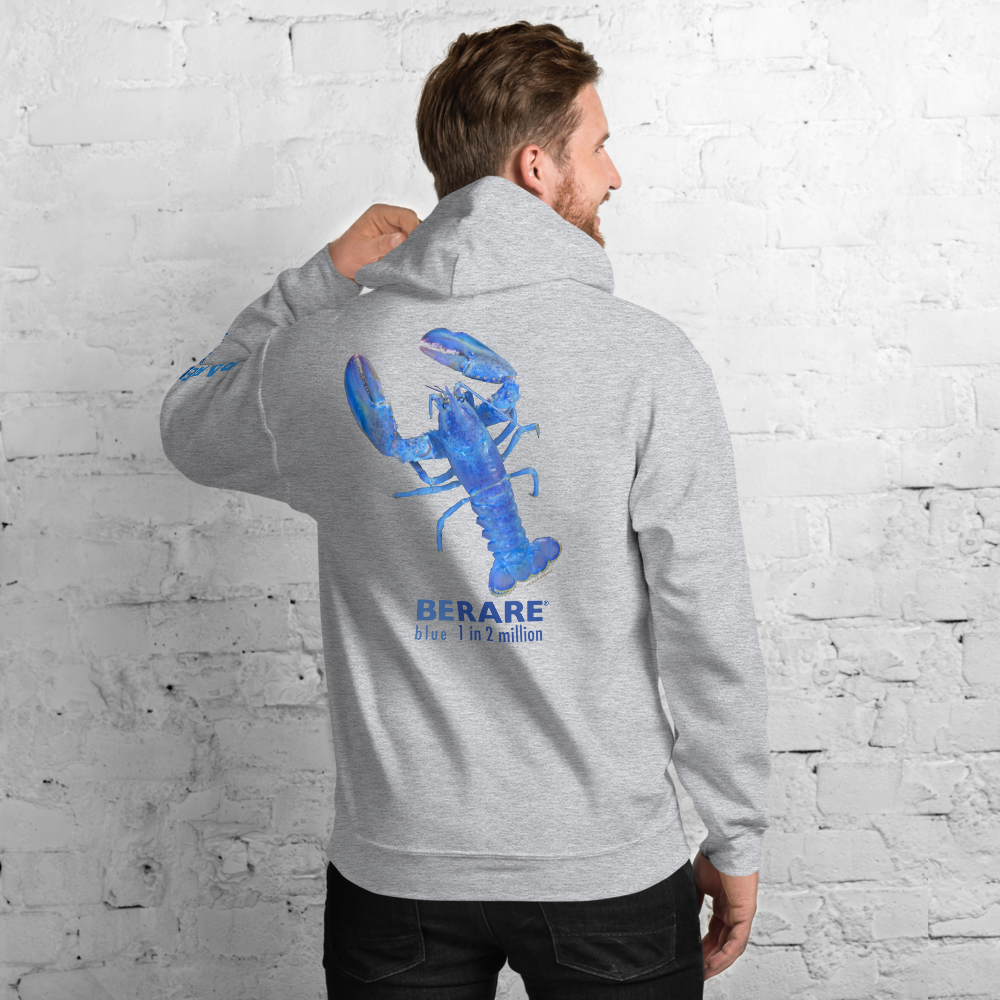 BLUE LOBSTAH — Sport Grey Hoodie - Image 5