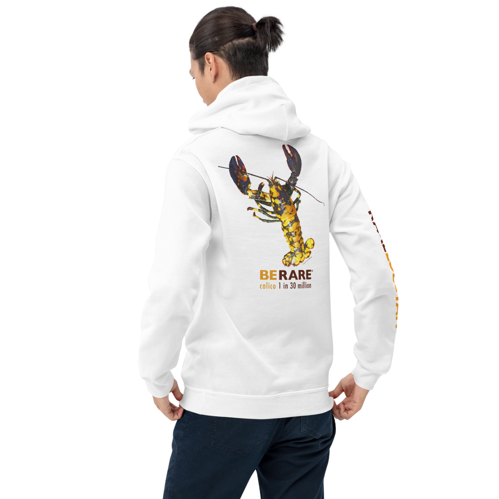 CALICO LOBSTAH — White Hoodie - Image 2