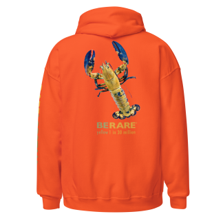 orange sweatshirt yellow lobster